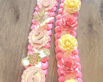 Coquette grad lei