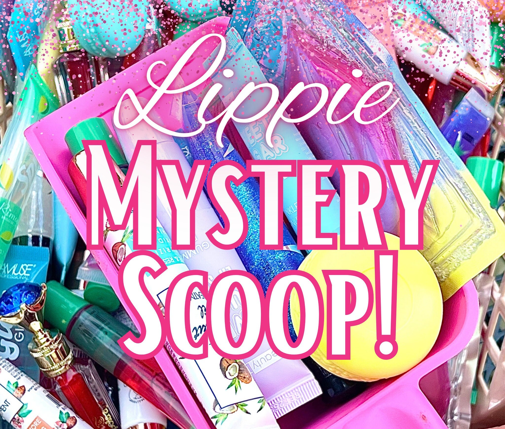 Mystery Lip Scoop Lip Gloss Scoop Preppy Lip Gloss Lucky Etsy