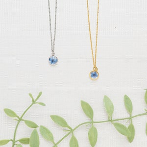 Real Forgetmenot Necklace, Forget me not, Blue flower, Pressed Flower, Small flower, Bridesmaid, Gift for Her, Mom, Mother, Gold, Silver