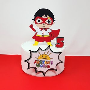 Ryan&#39;s World Cake Topper
