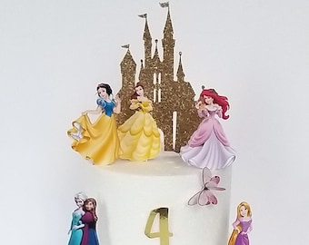 Princesses Cake Topper / Choose your Princesses / Disney Princesses