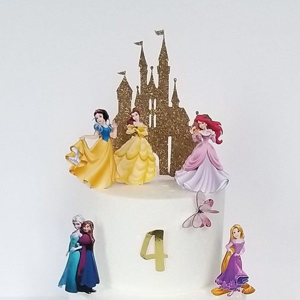 Prinsessen taarttopper / Kies je prinsessen / Disney prinsessen