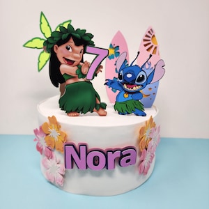 Decorazione per torta Lilo e Stitch