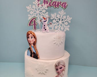 Frozen caketopper / Anna en Elsa