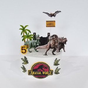 Jurassic World Cake Topper / Jurassic World / Dinosaurs