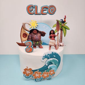 Moana Cake Topper