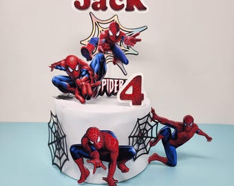 Spider Man Cake Topper