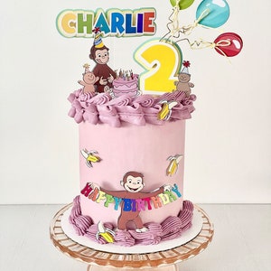 Curious George Cake Topper