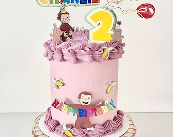 Curious George Cake Topper