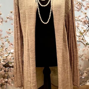 Brisa Alpaca Open Cardigan-