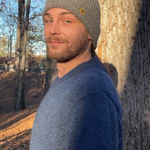 Karierter gefütterter Full-Zip Pullover - Solid