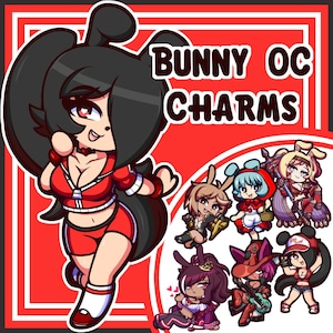 Bunny OC Acrylic Charms