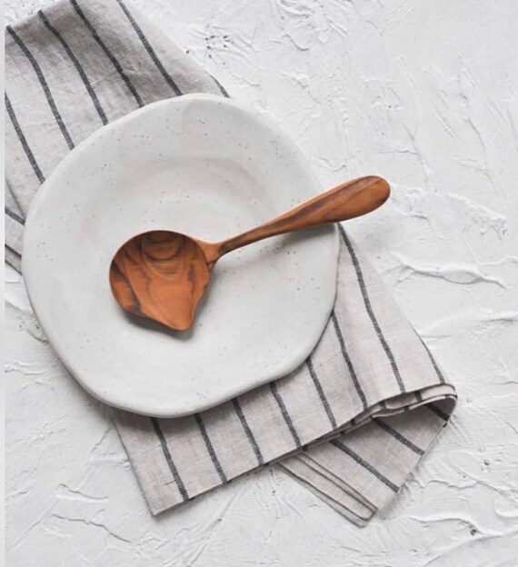 Handmade Ceramic Plates Irregular Dinner and Salad Plates Etsy