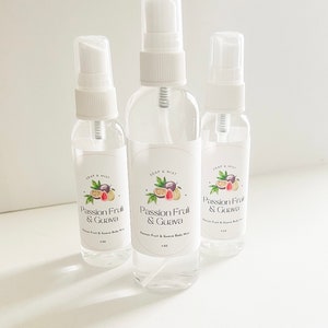 Passion Fruit and Guava Body Mist, Body Spray, Fragrance Mist, Birthday Gift