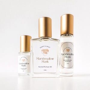 Marshmallow Musk Perfume Oil/Paraben and Phthalate Free Perfume/Fall Fragrance/Roll On