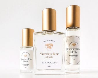 Marshmallow Musk Perfume Oil/Paraben and Phthalate Free Perfume/Fall Fragrance/Roll On