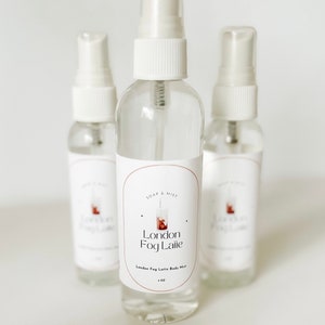 London Fog Latte Body Mist, Body Spray, Fragrance Mist, Birthday Gift