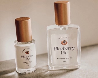 Blueberry Pie Perfume Oil/Paraben and Phthalate Free Perfume/Roll on