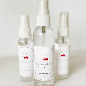 Raspberry Blossom Body Mist, Body Spray, Fragrance Mist, Birthday Gift