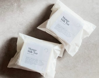 Mango Milk Tea Soap/Goats Milk Soap for sensitive skin