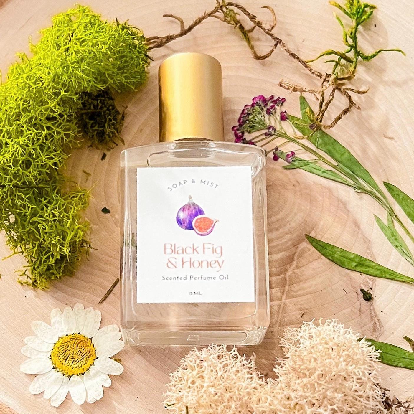 Black Fig and Honey Perfume Oil/Paraben and Phthalate Free Perfume/Fall Fragrance/Roll On