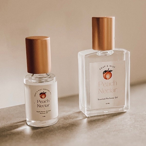Peach Nectar Perfume Oil/Natural Perfume/Roll On