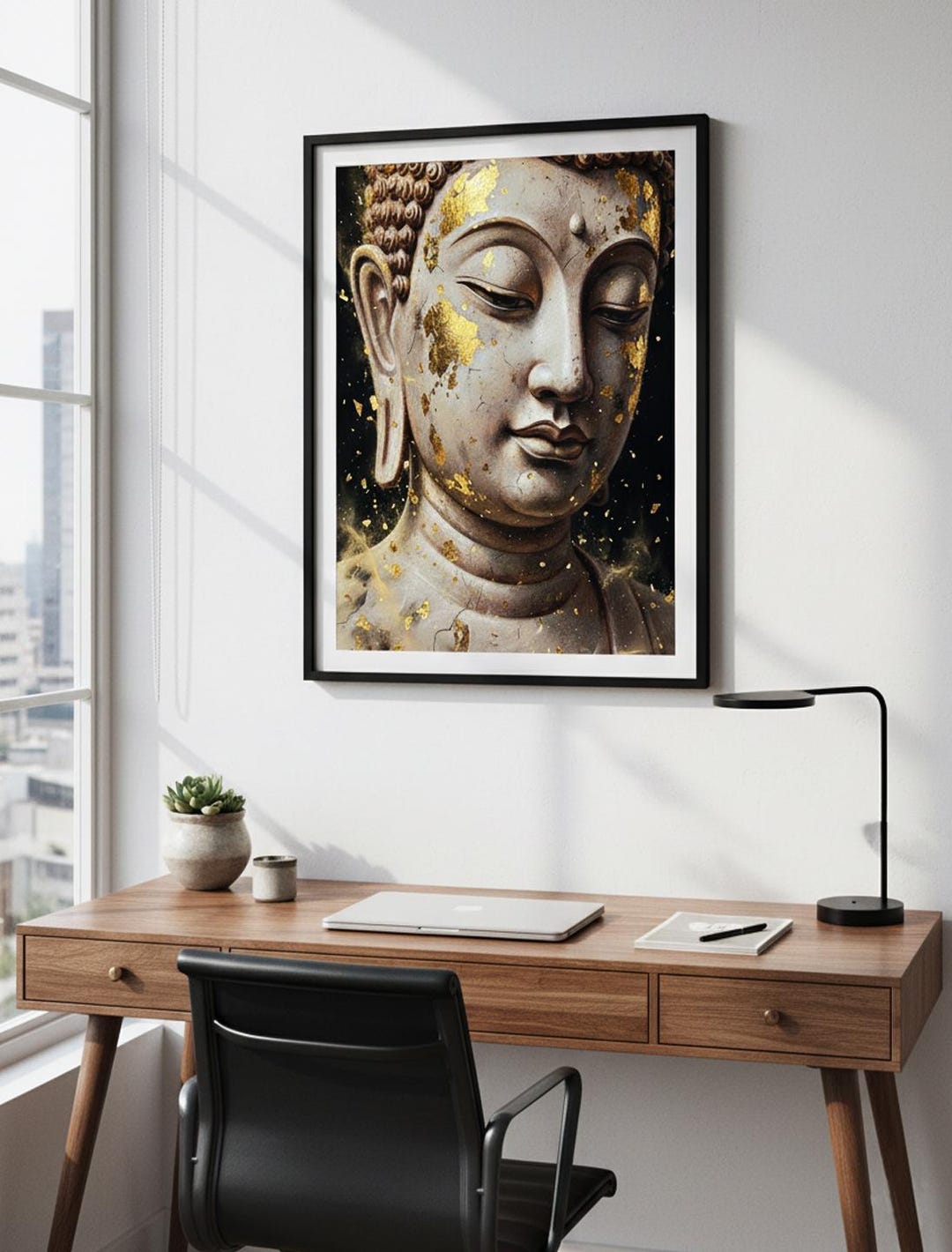 Buy Minimal Buddha Wall Art Printable, Zen Meditation Art, Modern ...