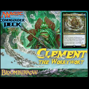 Clement, the Worrywort MTG EDH Commander Deck, Simic Bounce!