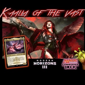 Kaalia, of the Vast MTG EDH Commander Deck, Reanimator Theme!