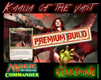 EDH Kaalia, of the Vast Custom Commander Deck Premium Build, Full Art, Showcase, & Foils!