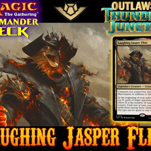 Laughing Jasper Flint MTG EDH Commander Deck! 5 Finger Discount! - Etsy Laughing Jasper Flint MTG EDH Commander Deck! 5 Finger Discount! - Etsy