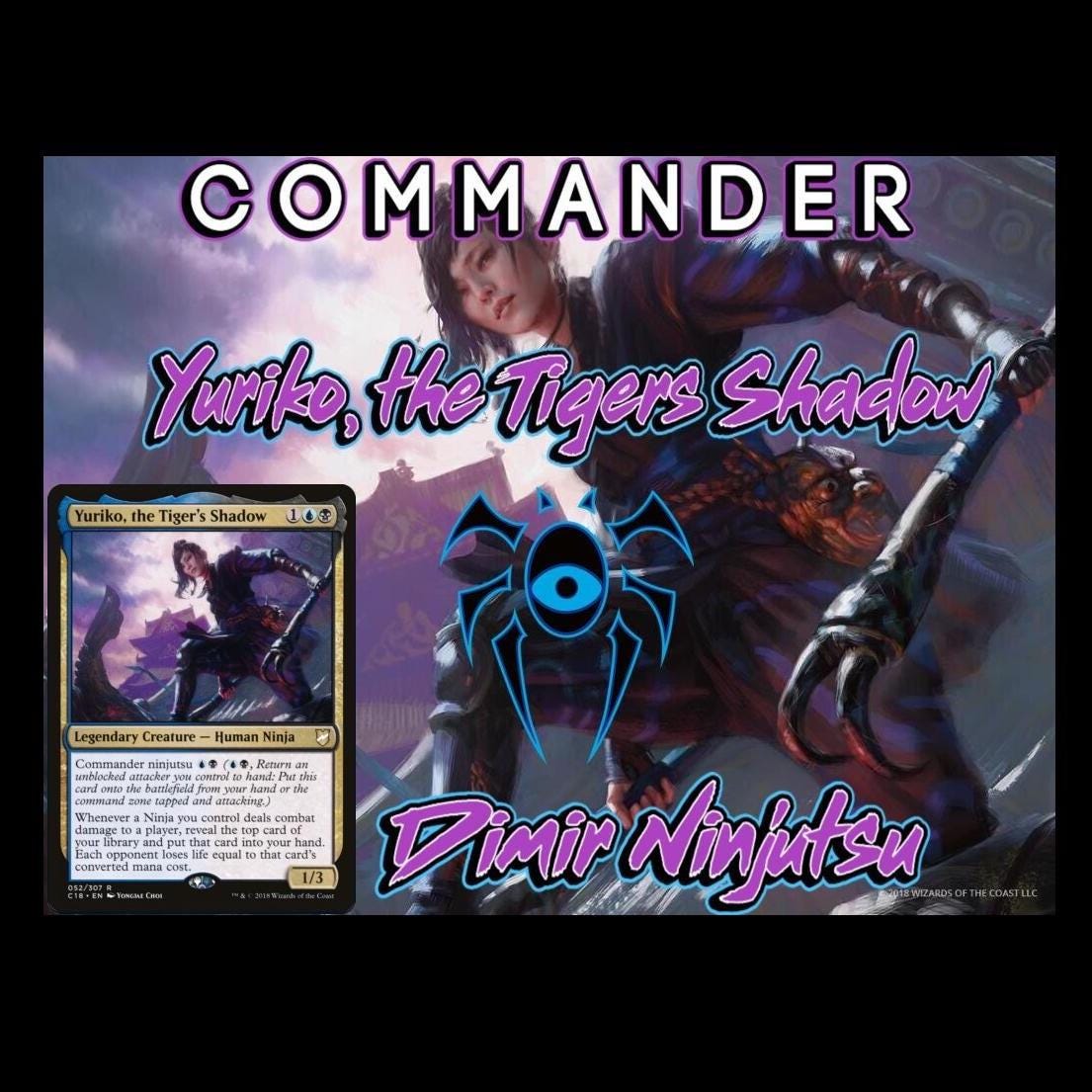 Mtg Ninja Commander Deck - Etsy