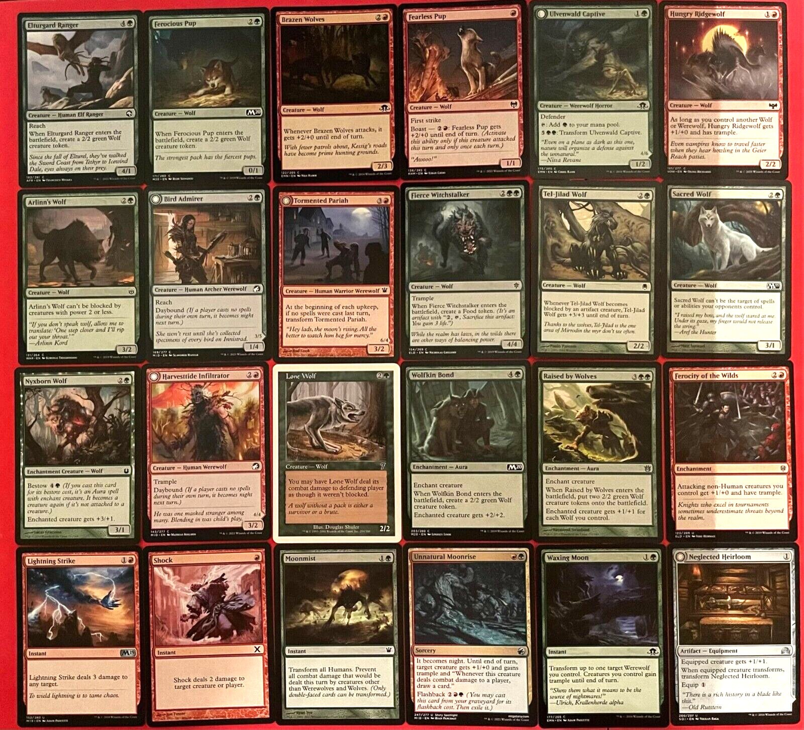 Tovolar Dire Overlord Werewolf Commander Deck EDH MTG Etsy Hong