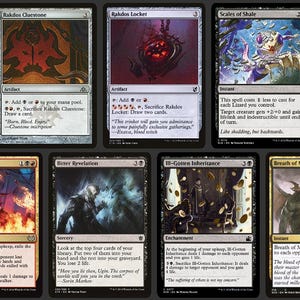 Gev, Scaled Scorch MTG EDH Commander Deck, Rakdos Lizard Outlaws! zdjęcie 6