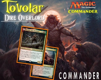 Tovolar, Dire Overlord MTG EDH Commander Deck | Werewolf Tribal