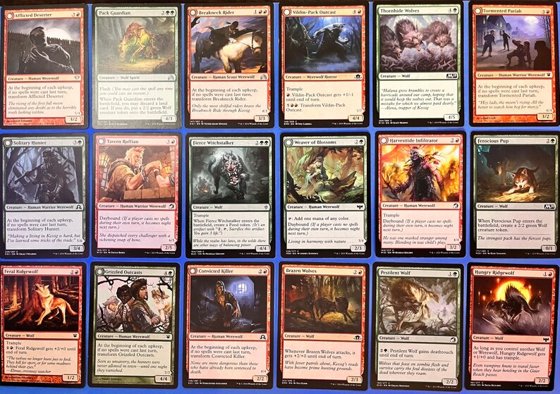 Tovolar Dire Overlord Werewolf Commander Deck EDH MTG Etsy