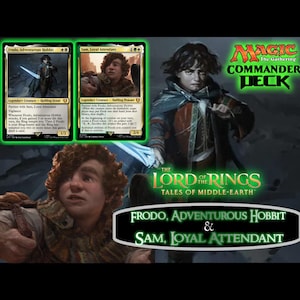 frodo and sam mtg commander deck Magic: The Gathering The Lord of the Rings: Tales of Middle-earth draw a card. New to Commander and bought