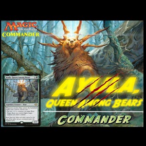 Ayula, Queen Among Bears MTG EDH Commander Deck, Tribal Bears!