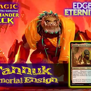 Tannuk, Memorial Ensign MTG EDH Commander Deck Gruul Landfall