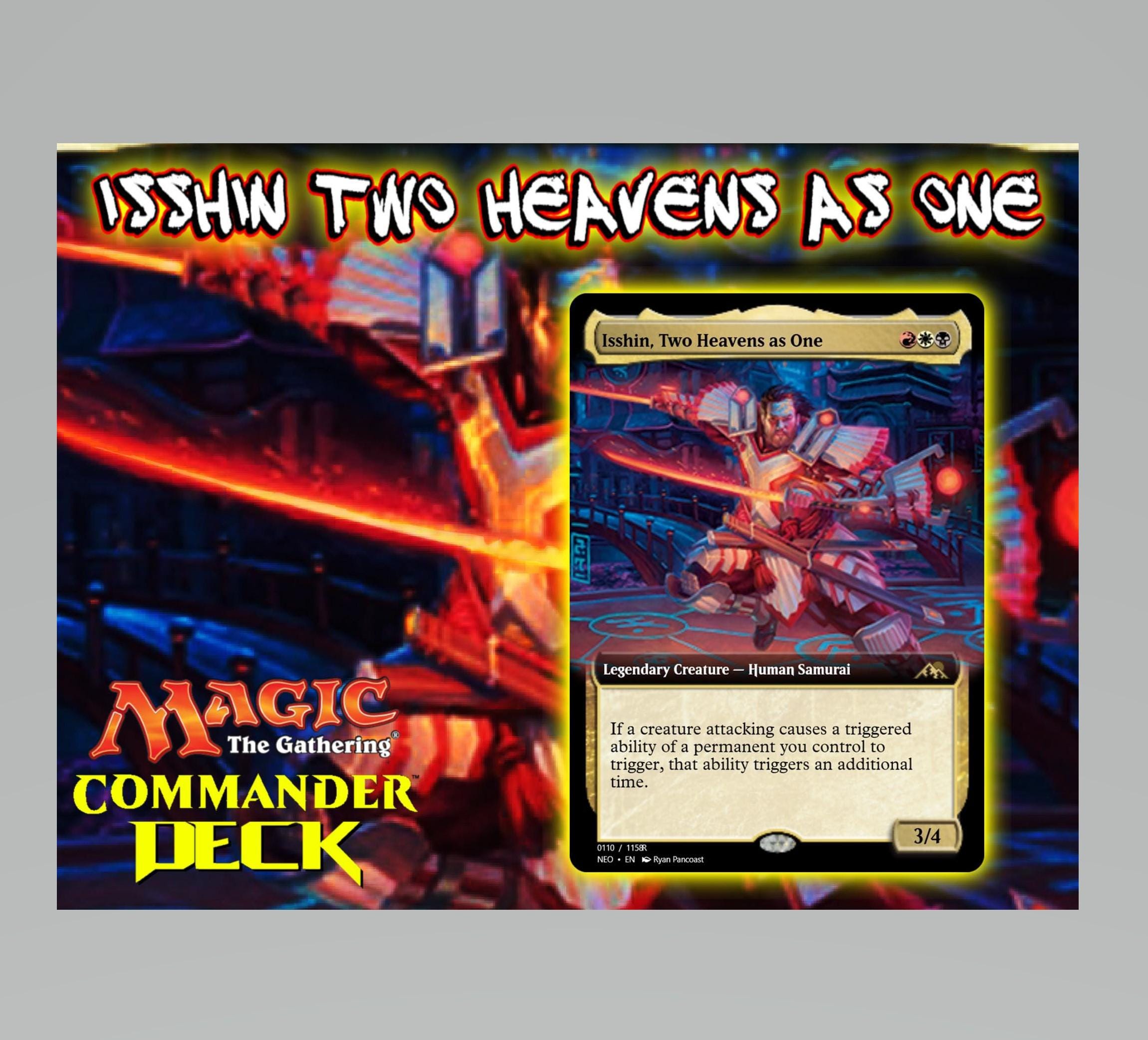 Magic: The Gathering - Isshin, Two Heavens As One Commander Deck (EDH, 100 Cards)