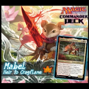 mabel mtg card 401 Games Canada The Gathering Mabel, Heir to Cragflame (Borderless)
