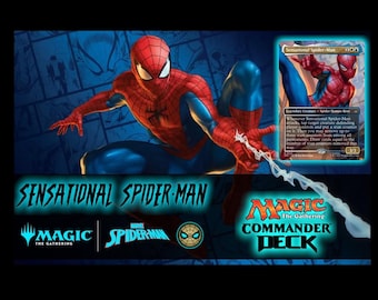 Sensational Spider Man MTG EDH Commander Deck!