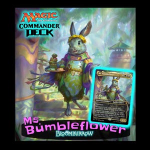 Ms. Bumbleflower MTG EDH Commander Deck! Bant HUG!