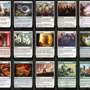 Baylen, the Haymaker MTG EDH Custom Commander Deck, Rabit Tribal immagine 6