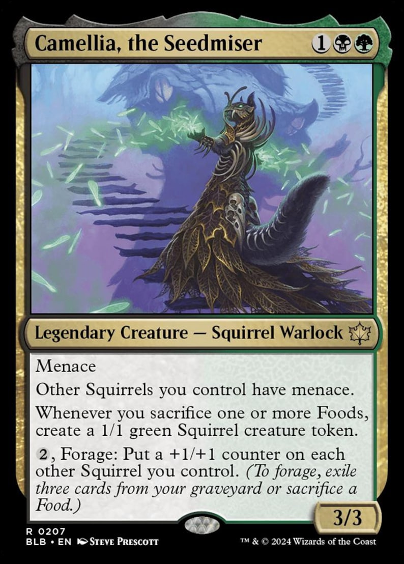 Camellia, the Seedmiser MTG EDH Commander Deck! Bild 2