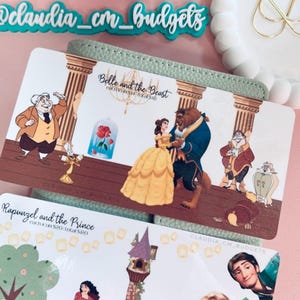 CLEARANCE Princess Themed Savings Challenges | Sinking Funds Challenges | Budgeting | Cash Envelopes | Cash Stuffing