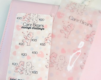 Care Bears Savings Challenge | A6 Cash Envelopes | A6 Budgeting | Cash Stuffing | Care Bears