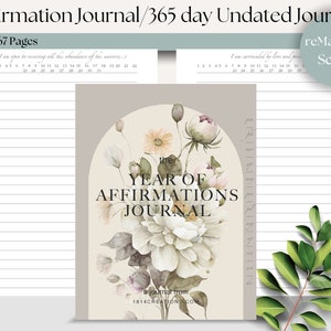 Kindle Scribe Template | Affirmation Journal | Kindle Scribe Notebook | Digital Download | Gratitude Journal with Affirmations