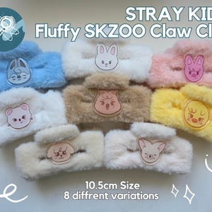 SKZOO | Fluffy Claw Clips