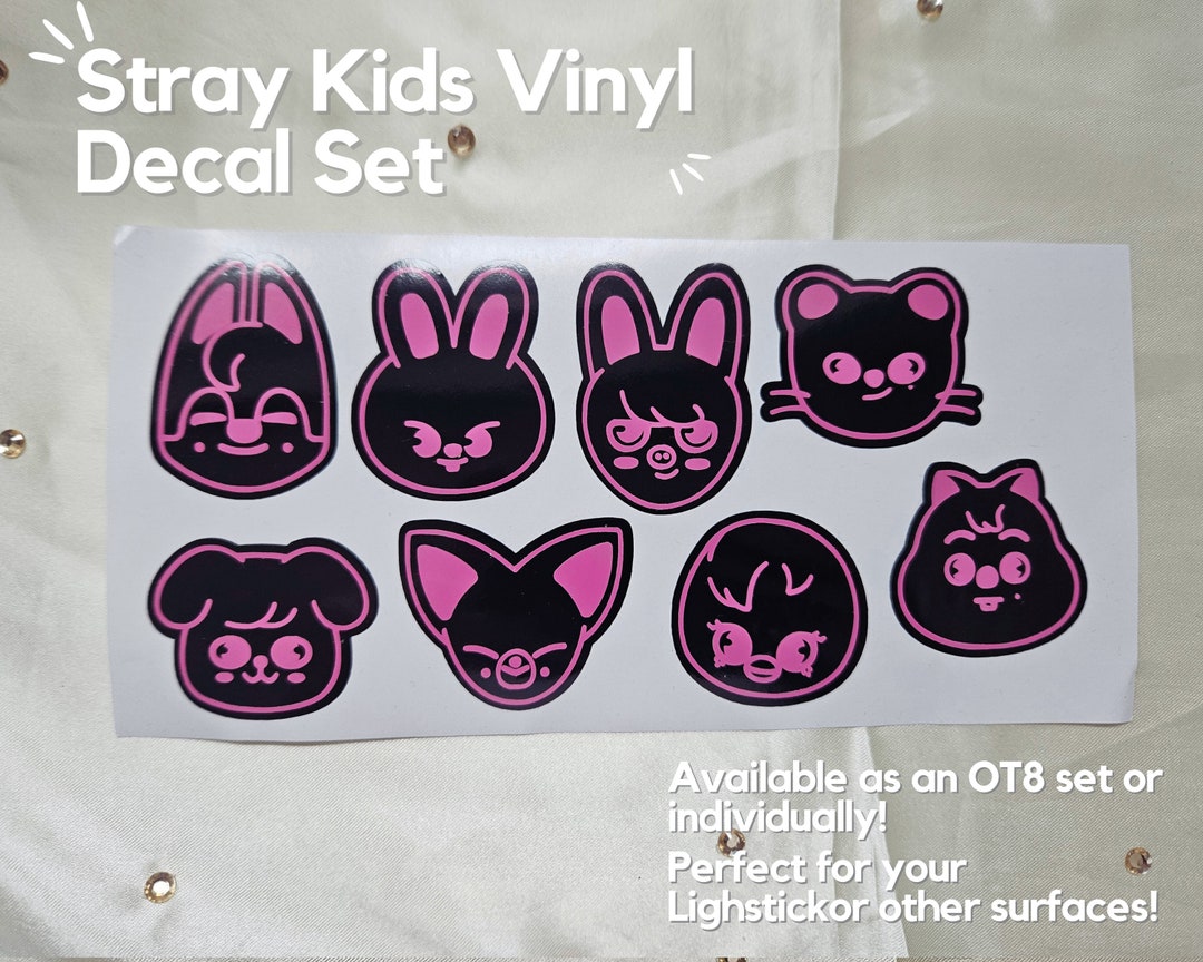 Stray Kids Rock-star Vinyl Decals - Etsy